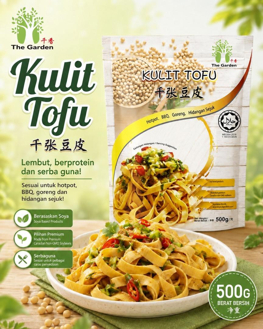 Kulit Tofu serving visual
