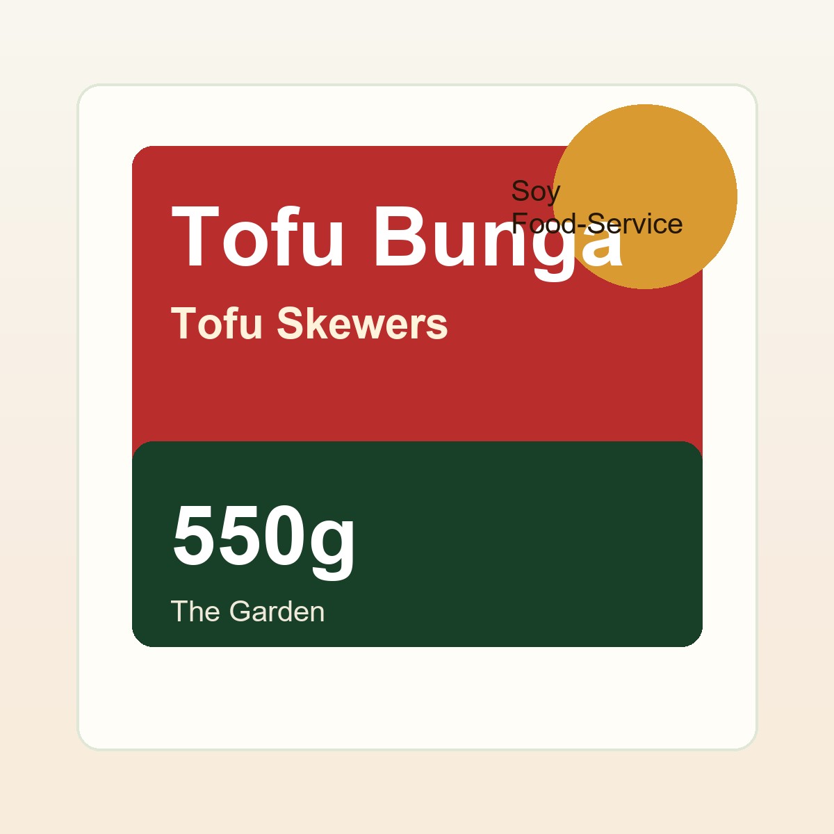 Grilled Tofu Bunga guide visual