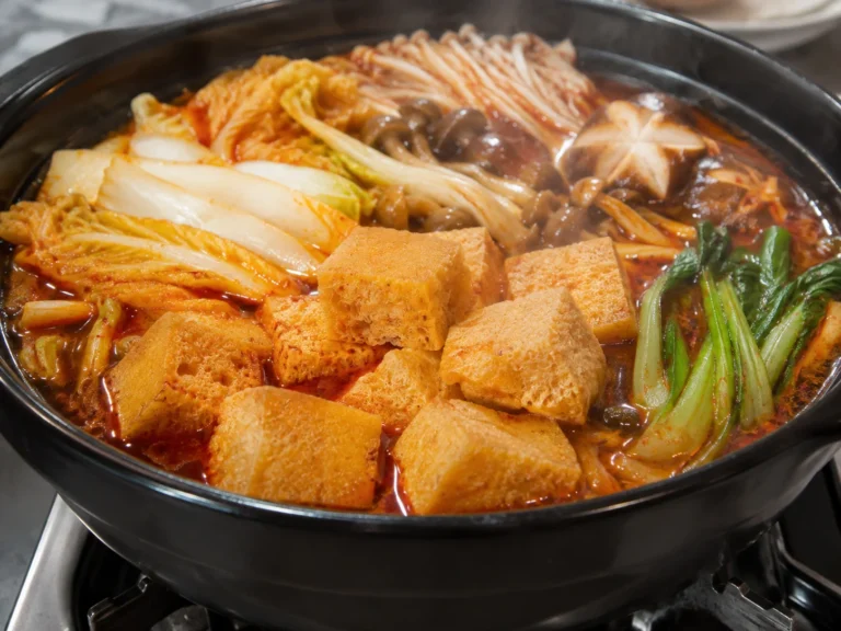 Mala Frozen Tofu Hotpot